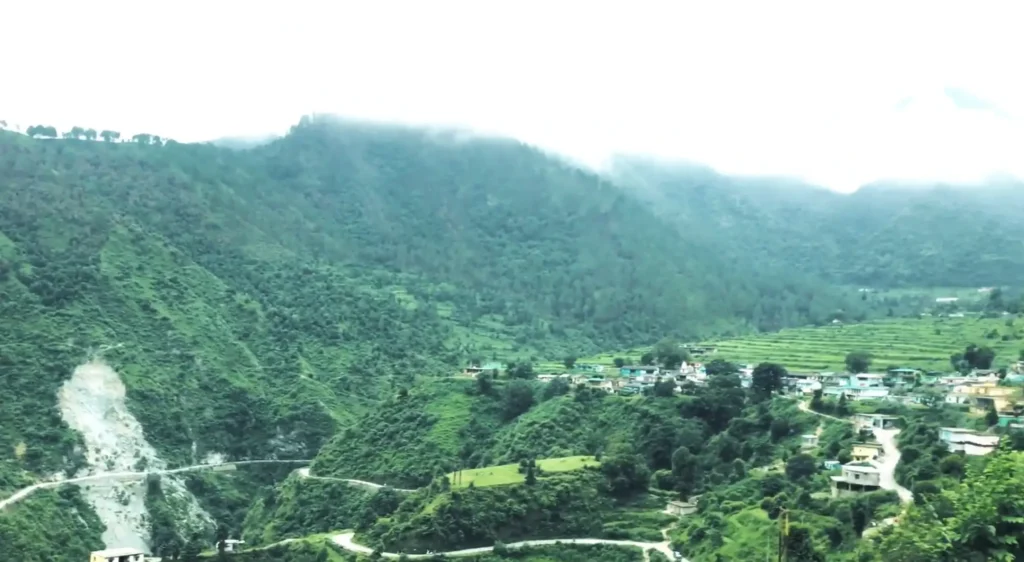 Greenery in Dayara Bugyal Rainy Time