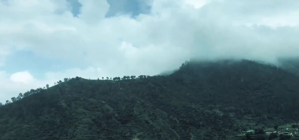 Dayara Bugyal Rainy Clouds and Greenery View